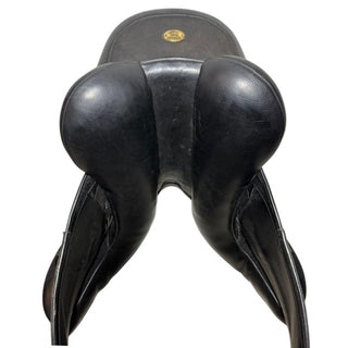 Fairfax Classic Monoflap Dressage Black 17.5" ADJ 7 | Saddles Direct