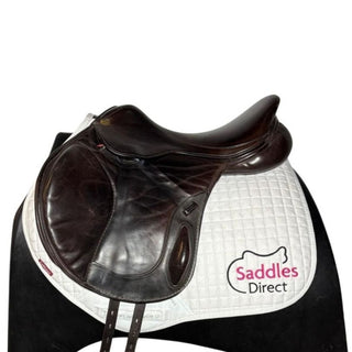 Fairfax Classic Monoflap Jump Brown 17.5" ADJ 1 | Saddles Direct