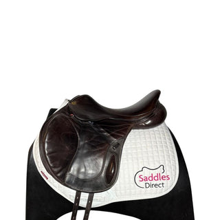 Fairfax Classic Monoflap Jump Brown 17.5" ADJ 1 | Saddles Direct