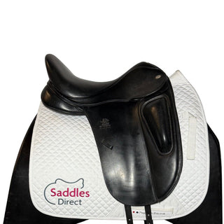 Fairfax Classic Monoflap MDS Dressage Black 17" ADJ 2 | Saddles Direct