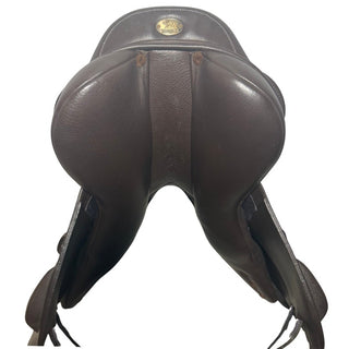 Fairfax Classic Monoflap XC Jump Brown 17" ADJ 6 | Saddles Direct