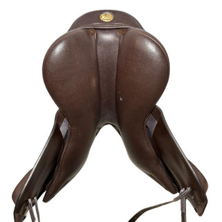 Fairfax Classic MXB Big Block Monoflap Jump Brown 17" ADJ 5 | Saddles Direct