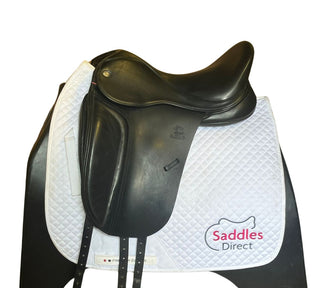 Black Fairfax Classic Petite Dressage Black 16.5" 1 - Saddles Direct