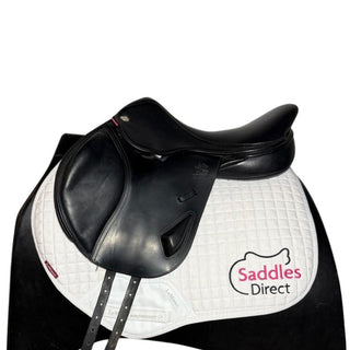 Fairfax Classic XC Monoflap Jump Black 17" ADJ 1 | Saddles Direct