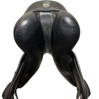 Fairfax Classic XC Monoflap Jump Black 17.5" ADJ 7 | Saddles Direct