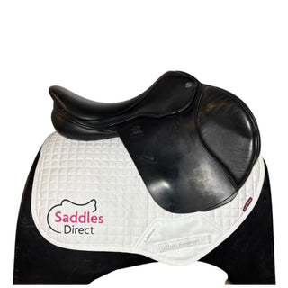 Fairfax Cupped Flap Classic Jump Black 17.5" ADJ 2 | Saddles Direct