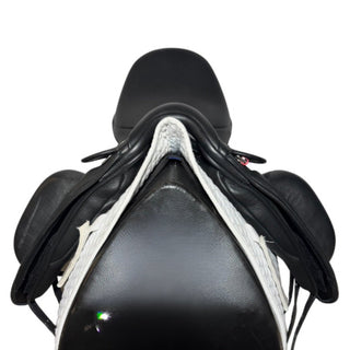 Fairfax Deluxe Monoflap Dressage Black 17" ADJ 3 | Saddles Direct