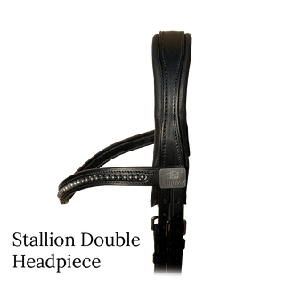 Fairfax Double Bridle Headpiece 2 | Saddles Direct