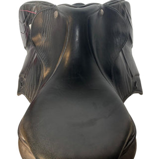 Fairfax Dual Flap Classic Jump Black 17.5" ADJ 6 | Saddles Direct