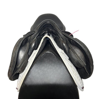 Fairfax Dual Flap Classic Jump Black 17.5" ADJ 3 | Saddles Direct
