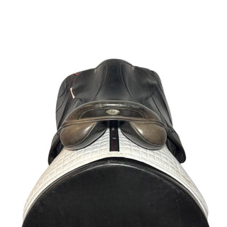 Fairfax Dual Flap Classic Jump Black 17.5" ADJ 5 | Saddles Direct