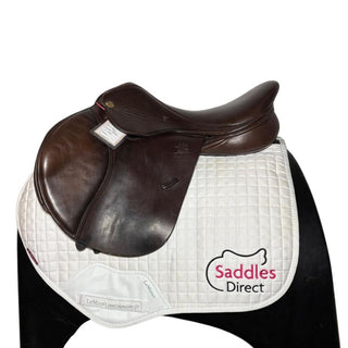 Fairfax Dual Flap Classic Jump Brown 17" ADJ 1 | Saddles Direct