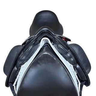 Fairfax Elias Monoflap Dressage Black 18" ADJ 3 | Saddles Direct