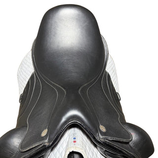 Fairfax Elias Monoflap Dressage Black 18" ADJ 4 | Saddles Direct