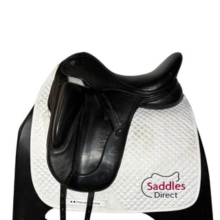 Black Fairfax Gareth Dressage Black 17.5" ADJ 1 - Saddles Direct