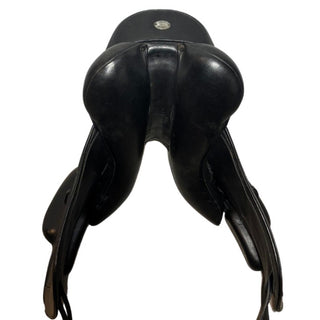 Black Fairfax Gareth Hughes Dressage Black 17" ADJ 5 - Saddles Direct