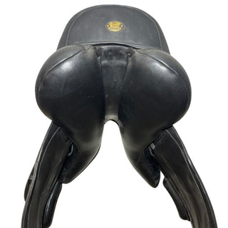Fairfax Gareth Hughes Dressage Black 17.5" ADJ 6 | Saddles Direct