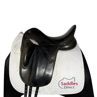 Fairfax Gareth MDG Dressage Black 17" ADJ 1 | Saddles Direct