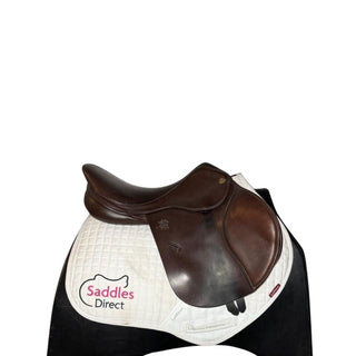 Fairfax MJC Cupped Flap Jump Brown 17.5" ADJ 2 | Saddles Direct