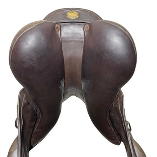 Fairfax Monoflap MXC Jump Brown 17.5" ADJ 7 | Saddles Direct