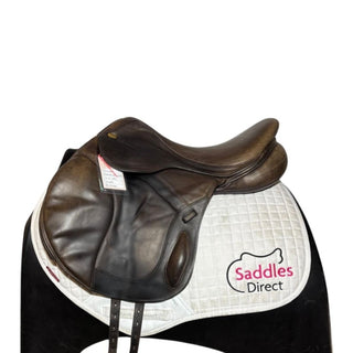 Fairfax Monoflap MXC Jump Brown 17.5" ADJ 1 | Saddles Direct