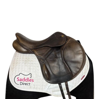 Fairfax Monoflap MXC Jump Brown 17.5" ADJ 2 | Saddles Direct