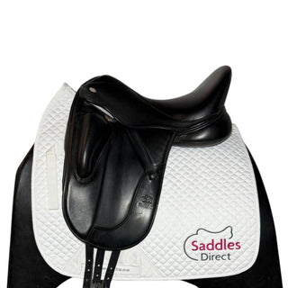 Fairfax Petite Deluxe Classic Dressage Black 16.5" ADJ 1 | Saddles Direct