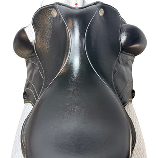 Fairfax Rebecca MDR Monoflap Dressage Black 17.5" ADJ 6 | Saddles Direct