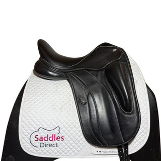 Fairfax Rebecca MDR Monoflap Dressage Black 17.5" ADJ 2 | Saddles Direct