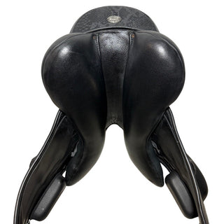 Fairfax Rebecca MDR Monoflap Dressage Black 17.5" ADJ 7 | Saddles Direct