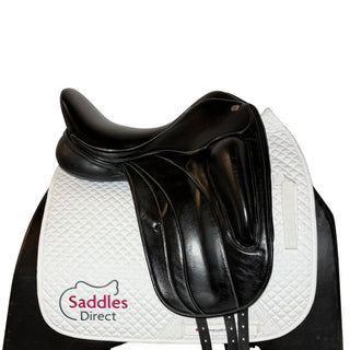 Fairfax Rebecca MDR Monoflap Dressage Black 17.5" ADJ 2 | Saddles Direct