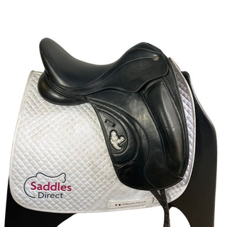 Black Fairfax World Class Dressage Black 17" ADJ 2 - Saddles Direct