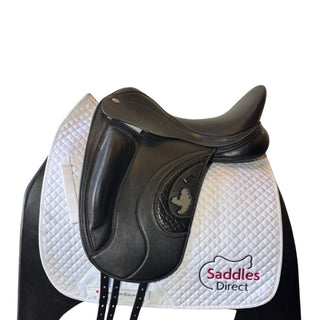 Fairfax World Class Long Flap & Extended Block Dressage Black 17.5" ADJ 1 | Saddles Direct