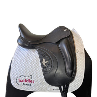 Fairfax World Class Long Flap & Extended Block Dressage Black 17.5" ADJ 2 | Saddles Direct