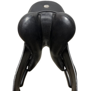 Fairfax World Class Monoflap Dressage Black 17.5" ADJ 7 | Saddles Direct