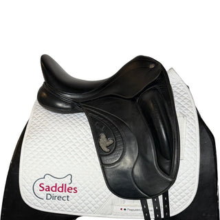 Fairfax World Class Monoflap Dressage Black 17.5" ADJ 2 | Saddles Direct