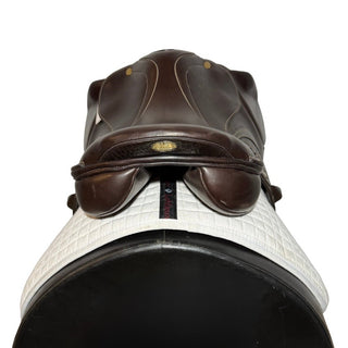 Fairfax World Class Monoflap Jump Brown 17" ADJ 5 | Saddles Direct