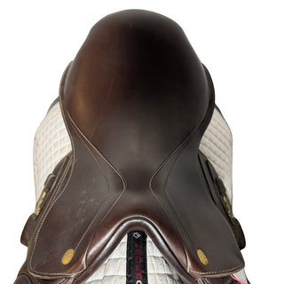 Fairfax World Class Monoflap Jump Brown 17" ADJ 4 | Saddles Direct