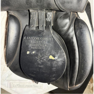 Falcon Hawk Event GP Black 18" MW 8 | Saddles Direct