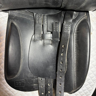 Farrington Burford Working Hunter/Show Black 17" W 8 | Saddles Direct