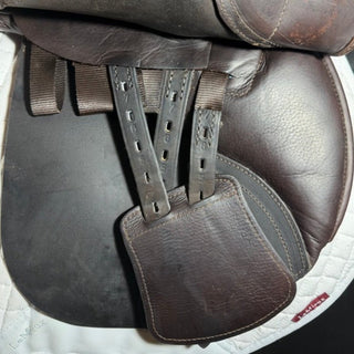 Fiona Cork *Curved Tree* Jump Plus Brown 17" XW 8 | Saddles Direct