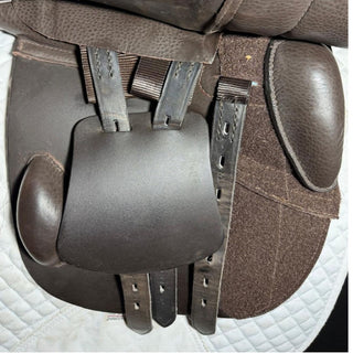 Fiona Cork *Flat Tree* Classic Working Hunter/Show Brown 17" W 8 | Saddles Direct