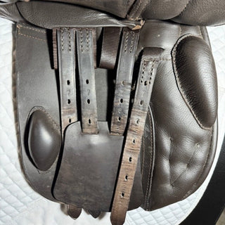 Fiona Cork *Flat Tree* Working Hunter Brown 17" W 8 | Saddles Direct