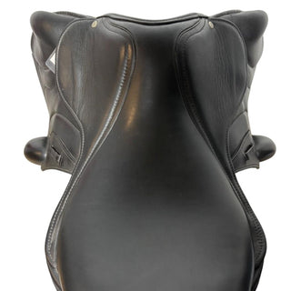 Fiona Cork Monoflap Event Jump Black 17.5" W 7 | Saddles Direct