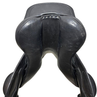 Fiona Cork Monoflap Event Jump Black 17.5" W 6 | Saddles Direct