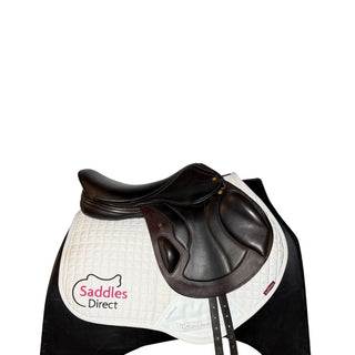 Fiona Cork Monoflap Flat tree Event Jump Brown 17" W 2 | Saddles Direct