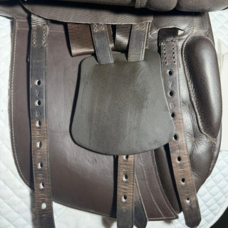 Fiona Cork Original Show *Curved Tree* Brown 17.5" XW 8 | Saddles Direct