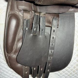 Fiona Cork Original Show *Wide Head - Curved Tree* Working Hunter/Show Brown 17.5" W 7 | Saddles Direct