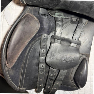 Bates All Purpose GP Heritage Leather Black 17" ADJ