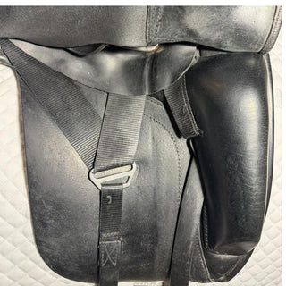 Ideal Suzannah *Long Flaps* Dressage Black 18" MW